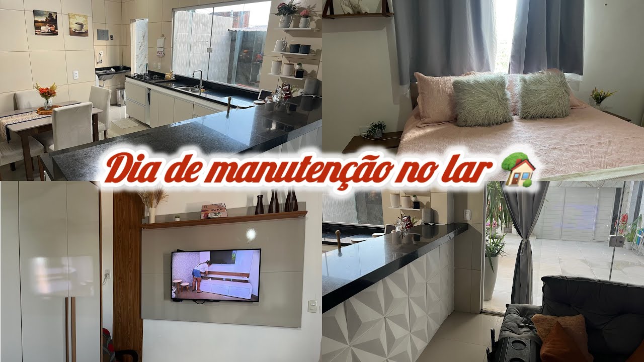 Manutenção na casa 🏡 dia corrido