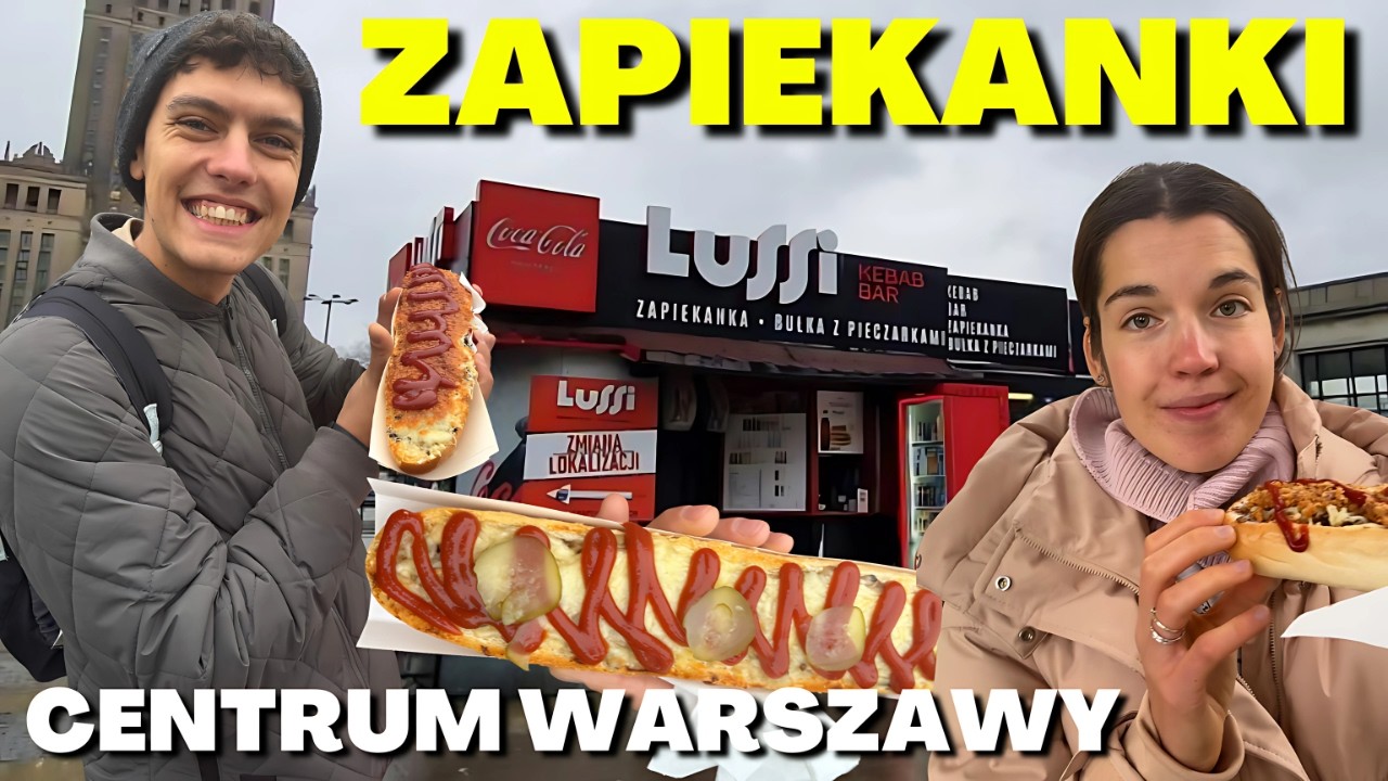 NAJLEPSZA ZAPIEKANKA? Test zapiekanek w Warszawie! LUSSI W CENTRUM WARSZAWY