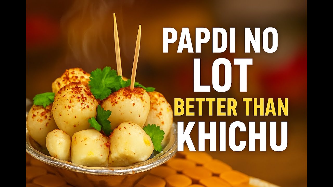 Papdi No Lot | Instant Gujrati Breakfast | Better Than Khichu | Healthy Breakfast Recipe
