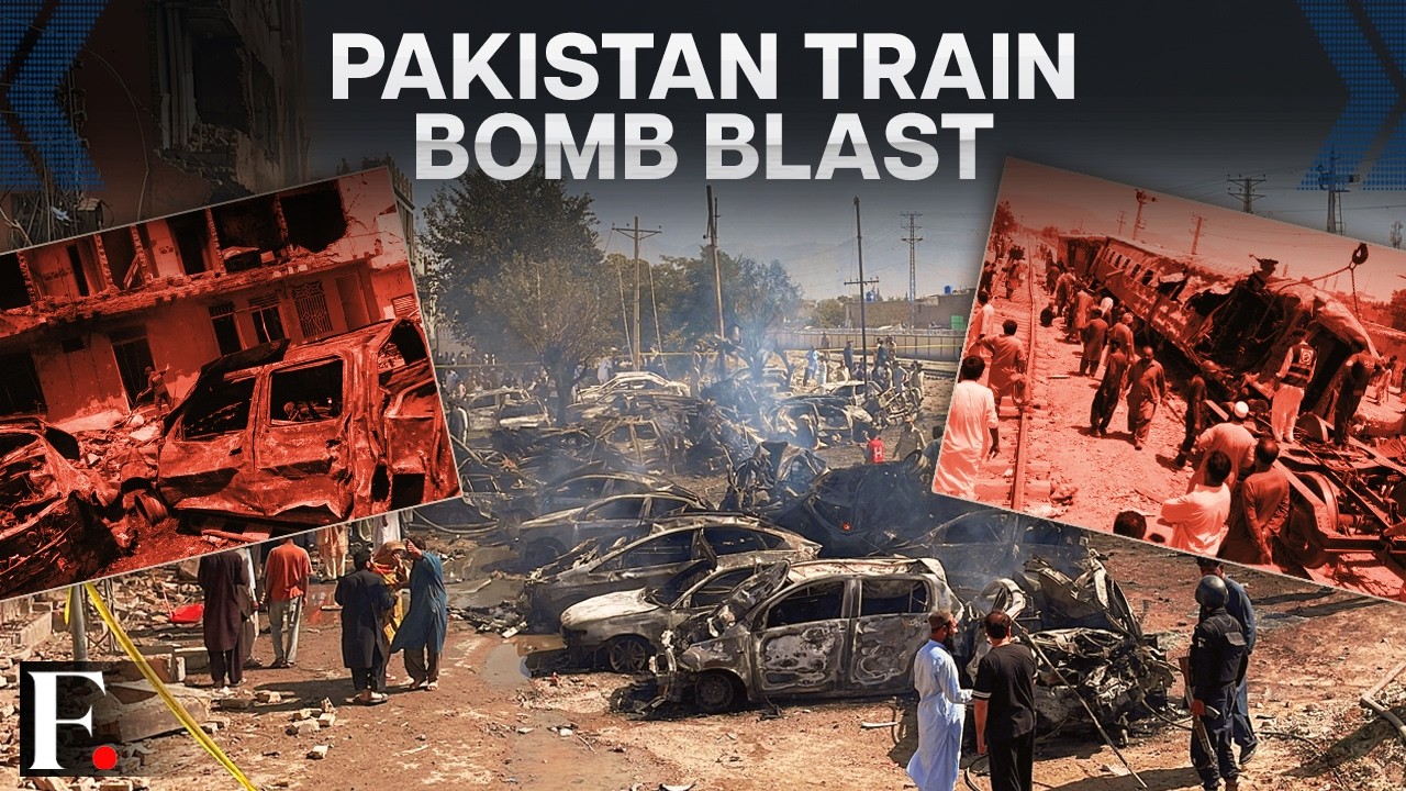'Explosive-Laden Car Hits' Train Carrying Pakistan's Military Personnel | FP Video