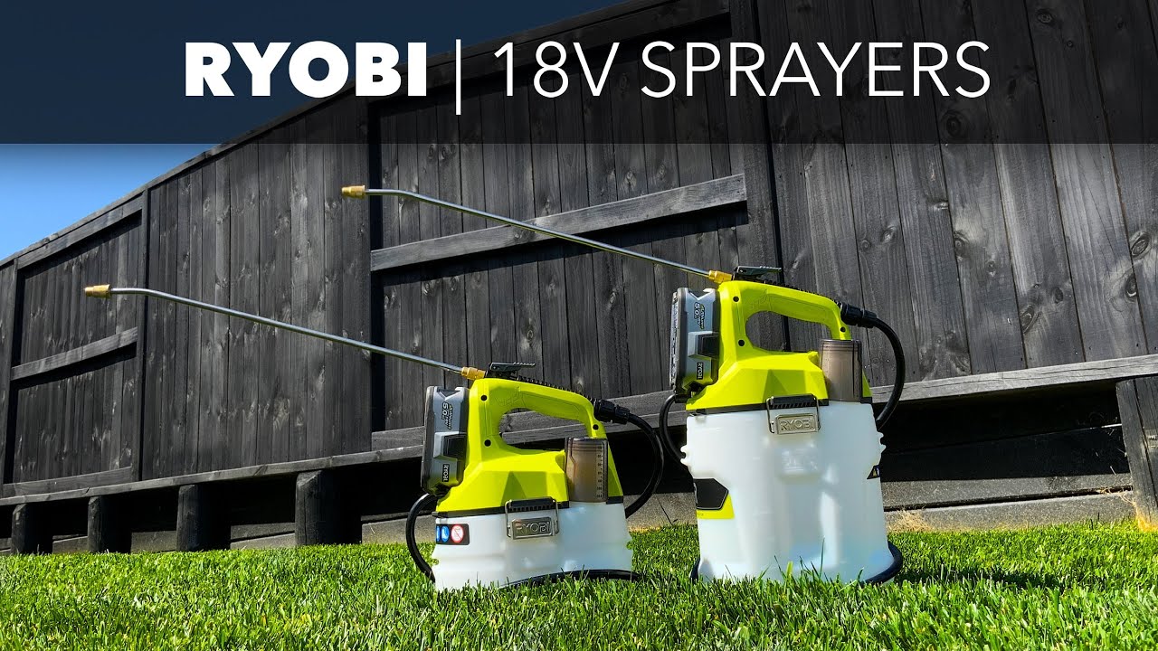 Опрыскиватели Ryobi 18 В