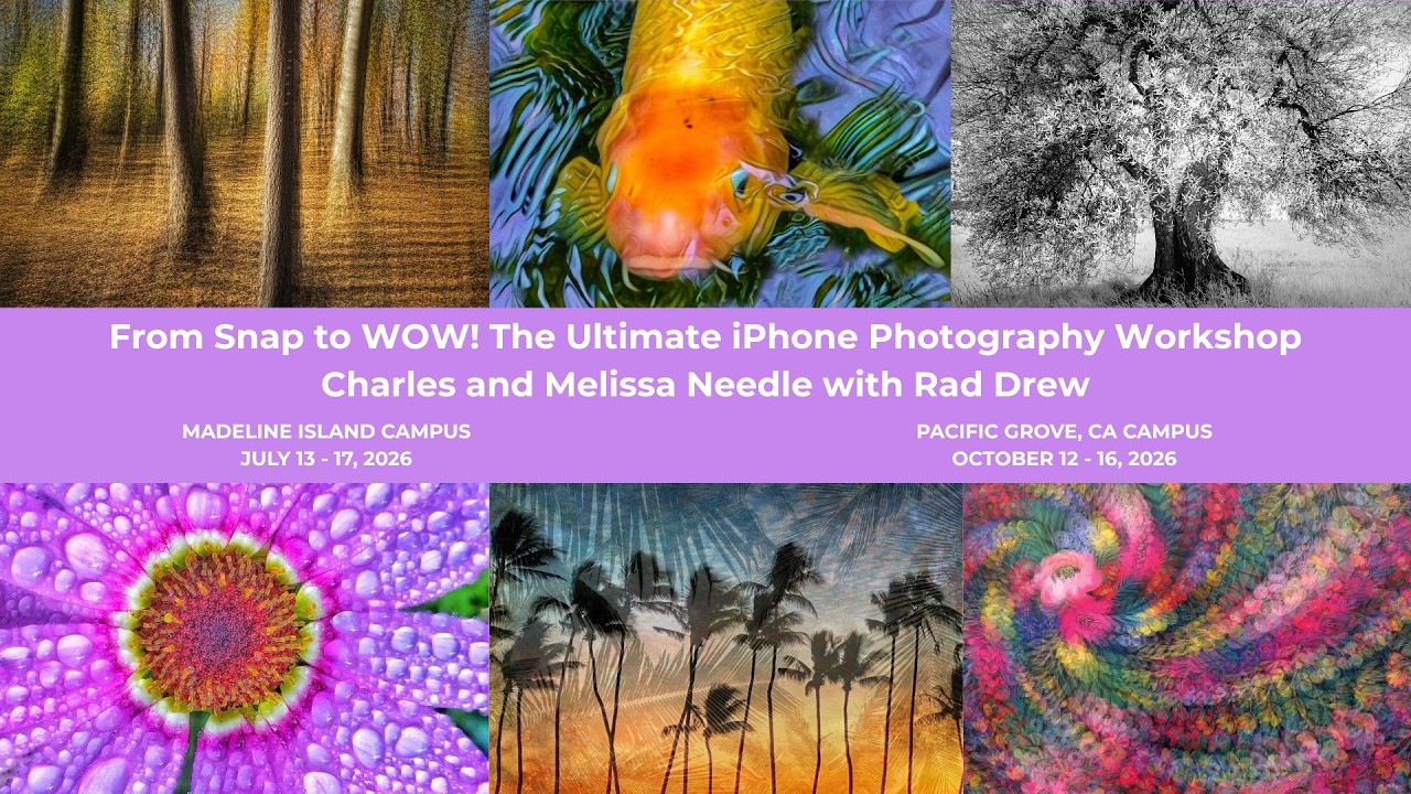 iPhone Photography Webinar Recording with Rad Drew, Charles and Melissa Needle - MISA - 3/10/26