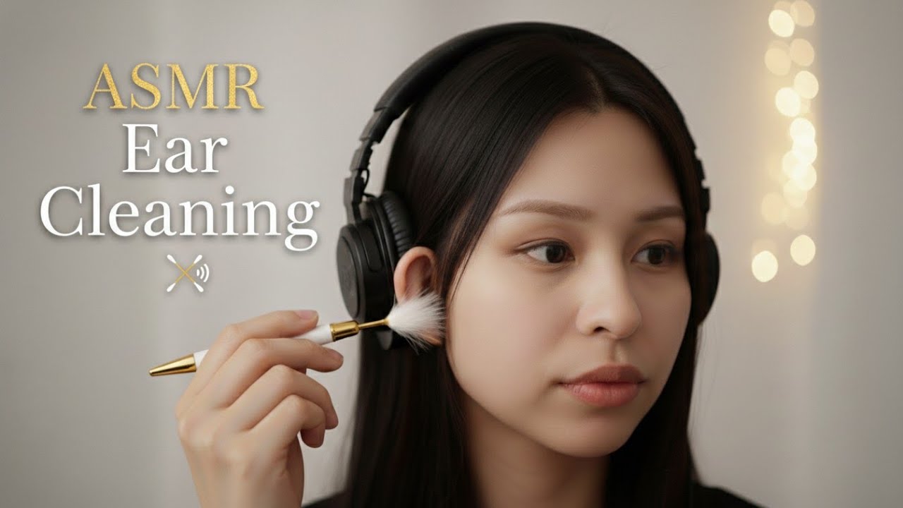Slow, Careful Sounds For a Busy Mind ASMR • Ear Cleaning — Let Your Mind Slow Down