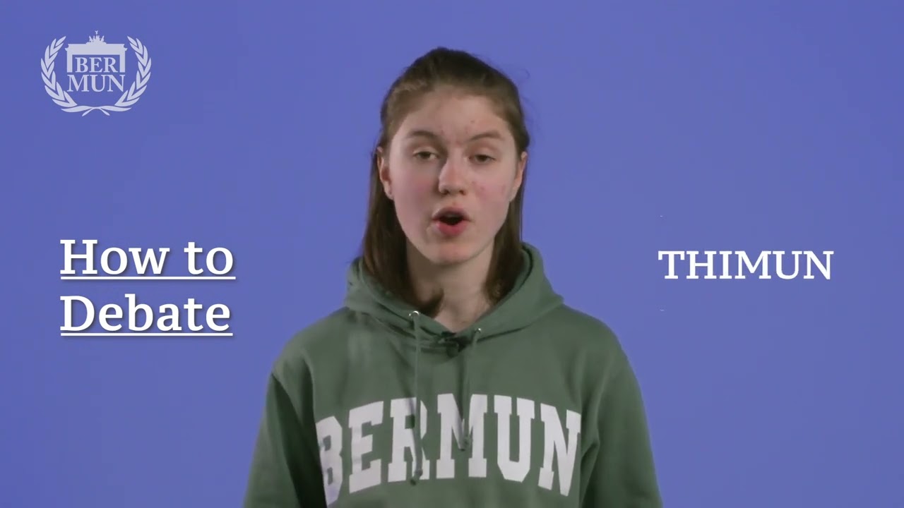#6 How to Debate? (MUN)