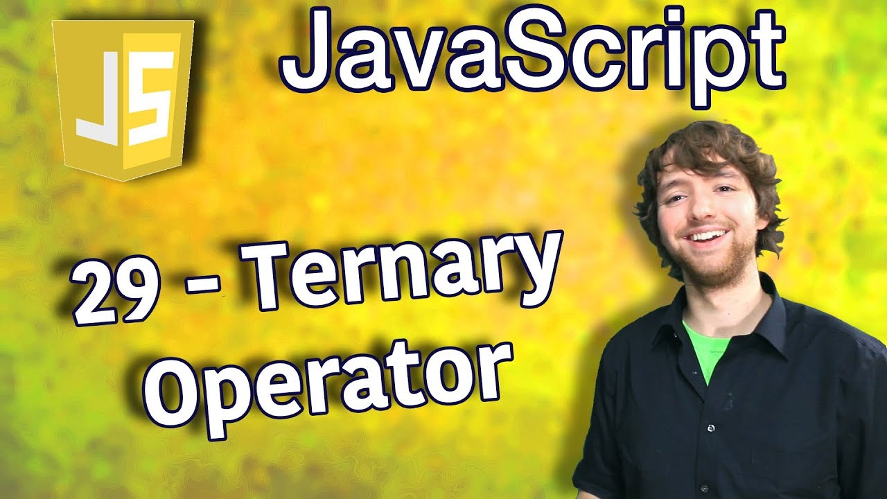 JavaScript Programming Tutorial 29 - Ternary Operator
