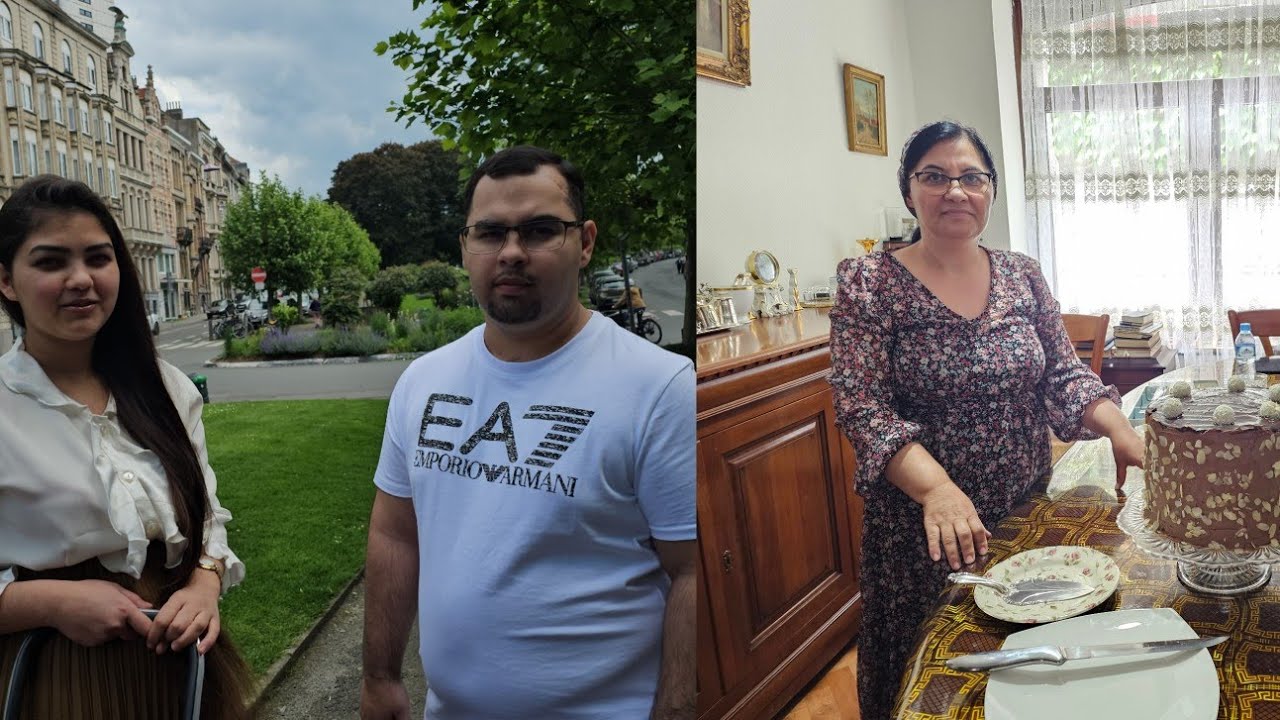 Tăiem tortu care lam făcut ieri.