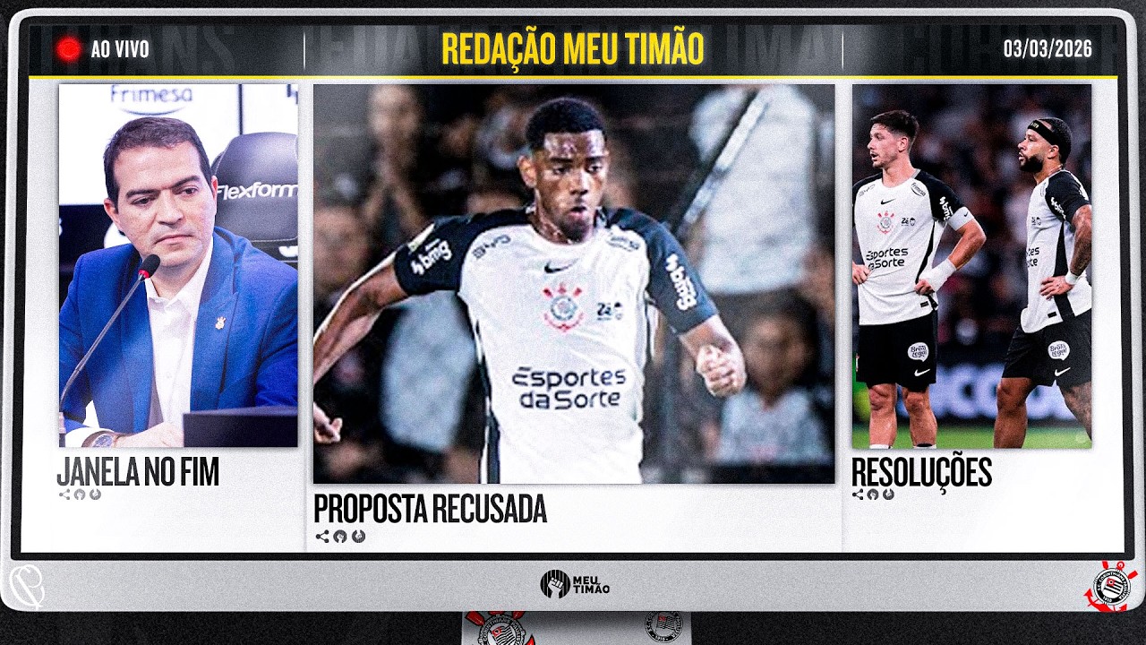 CORINTHIANS SEGUE DE OLHO NO MERCADO | ANDRÉ FICA! | TIMÃO TENTA RESOLVER DÍVIDAS MAIS IMPORTANTES