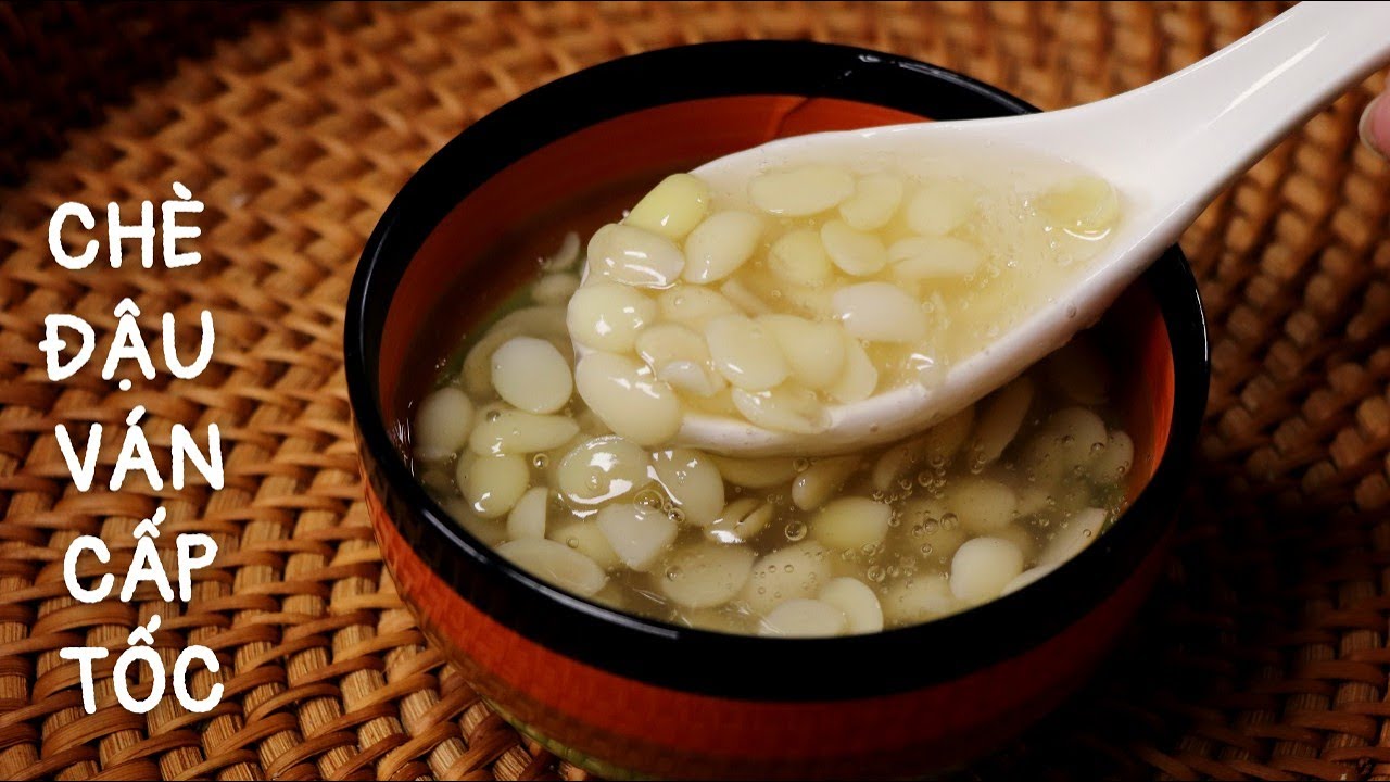 Ch&egrave; Đậu V&aacute;n Cấp Tốc - Chia Sẽ C&aacute;ch B&oacute;c Vỏ Đậu Thật Nhanh v&agrave; Dễ D&agrave;ng.扁豆糖水。