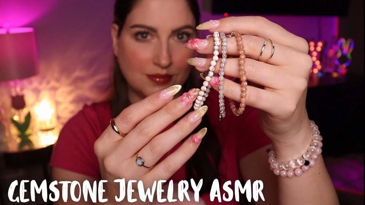 ASMR Gemstone Jewelry Haul ✨🌕 