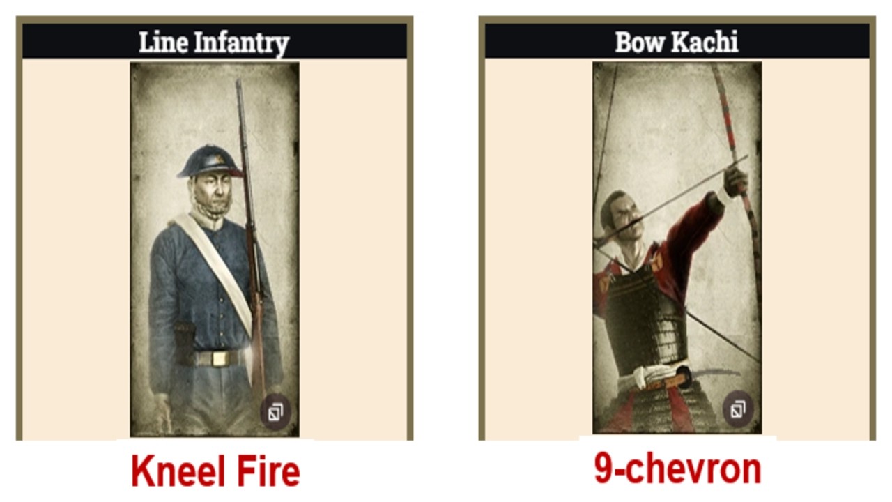 Total War: SHOGUN 2 - FOTS 1vs1: Line Infantry vs Bow Kachi (9-chevron)