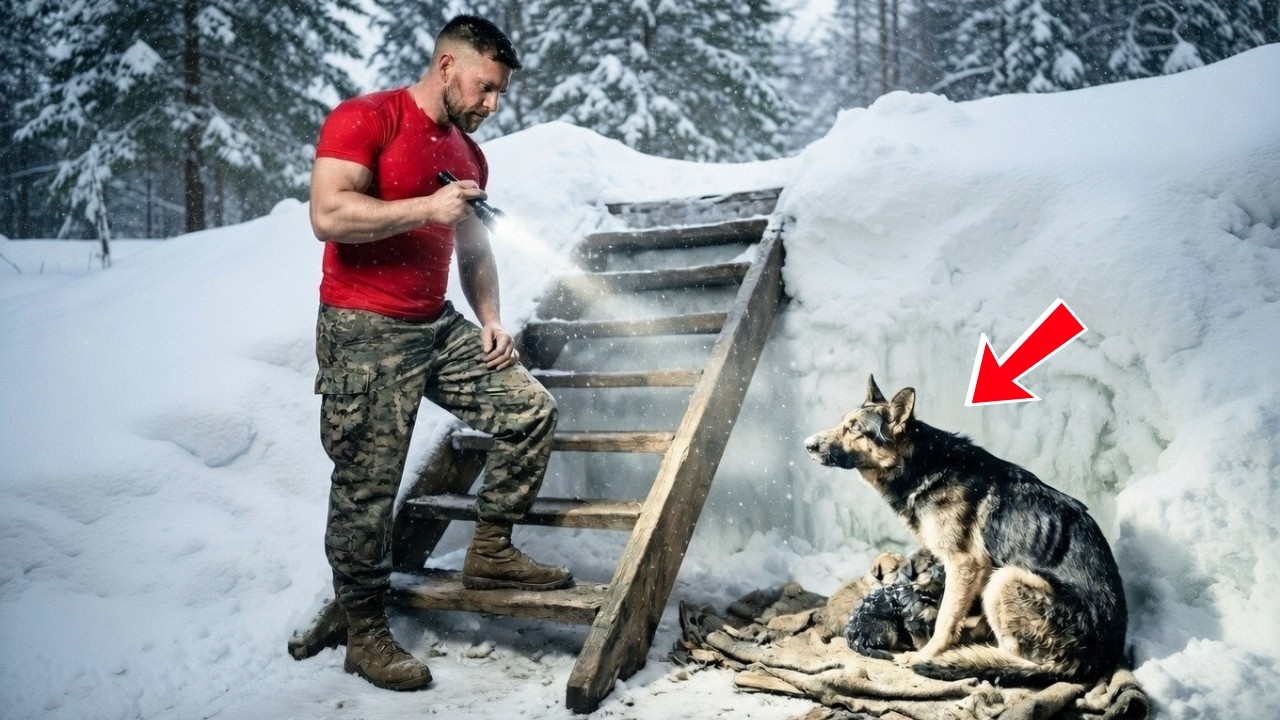 Un SEAL compró una cabaña vieja para olvidar la guerra — y halló perros congelándose