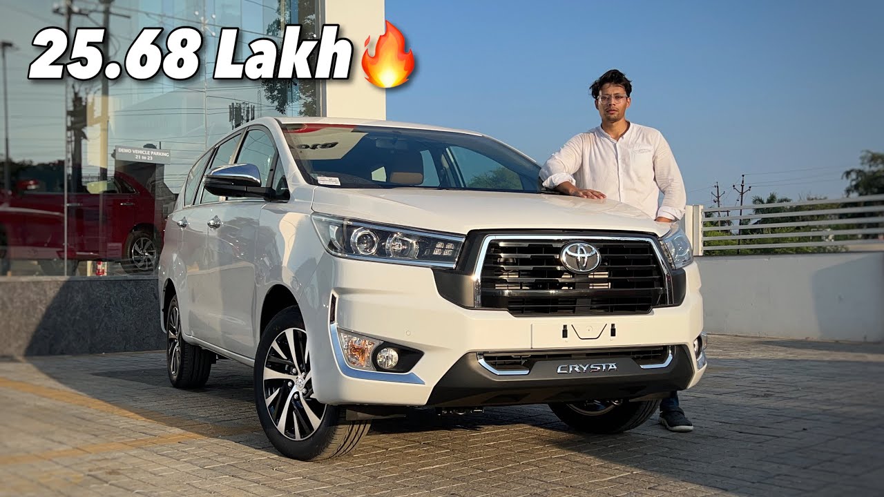 Mantri Ji ki Favourite Car😍 2023 Toyota Innova Crysta Facelift ZX Review