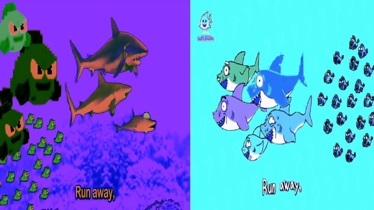 Run Away Real Baby Shark! Finny The Shark Super Simple Song Effects (Sponsored by Preview 2 Effects)