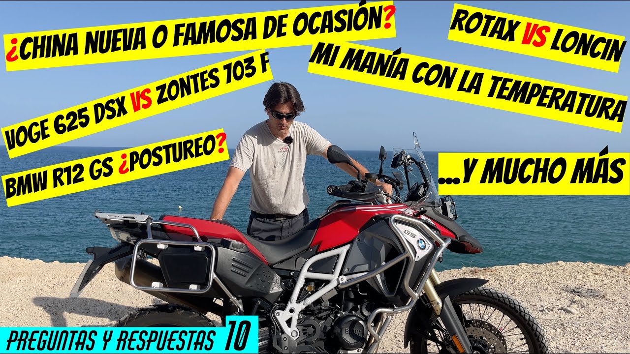 Voge 625 DSX vs Zontes 703 F, Rotax vs Loncin, BMW R12 GS, Moto china nueva o famosa usada. #SRTV153