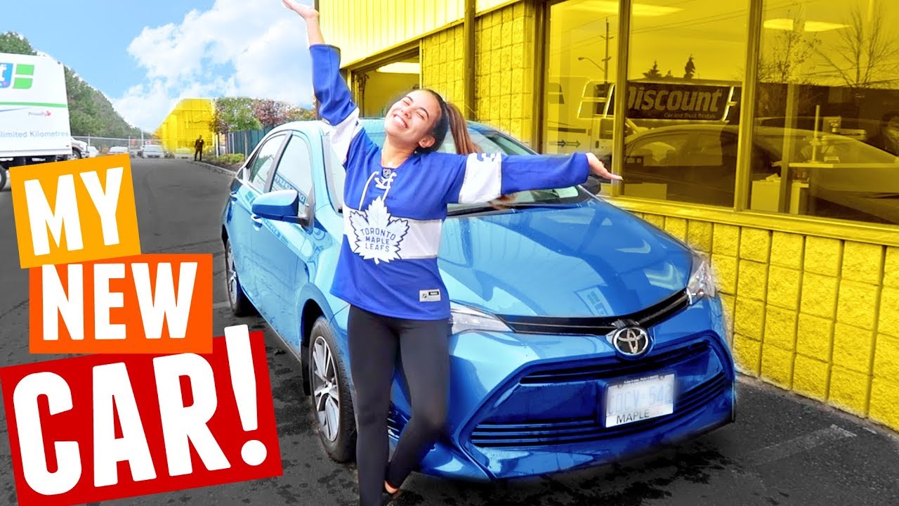 MY NEW CAR + CAR TOUR! Toyota Corolla 2017 (3rd car after the accident)