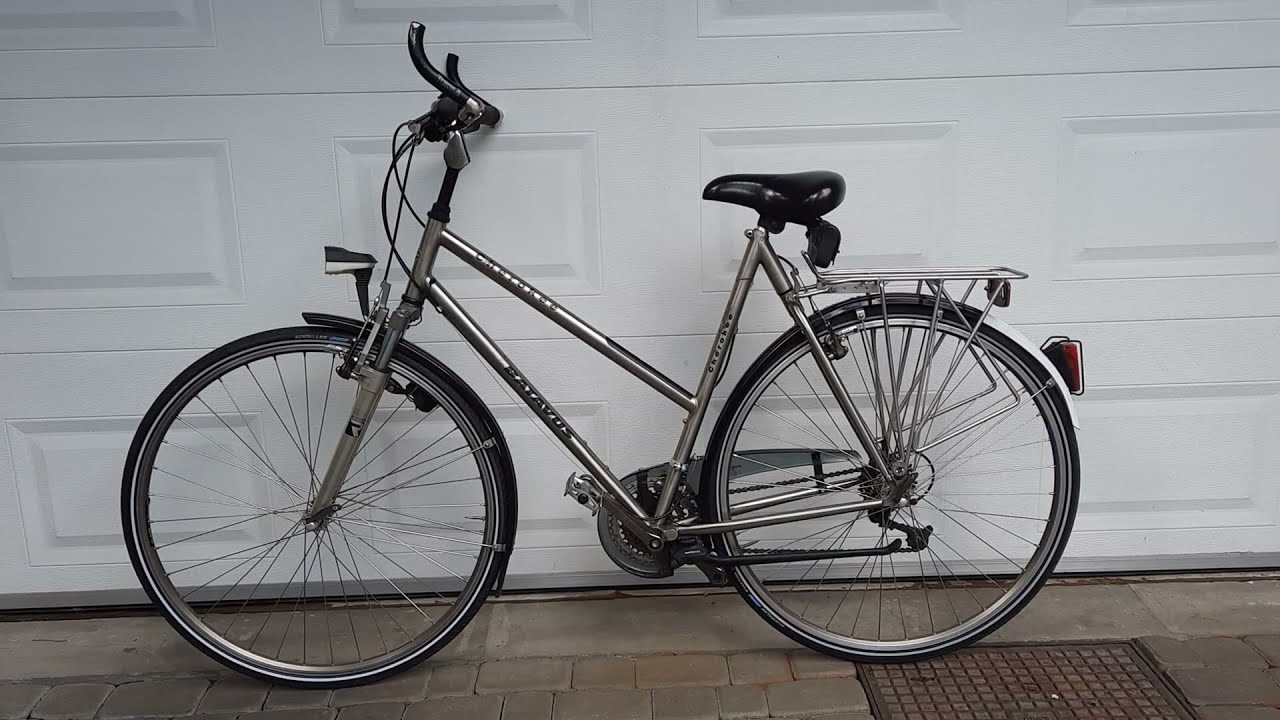 Batavus Cherokee lady bike geometry frame change