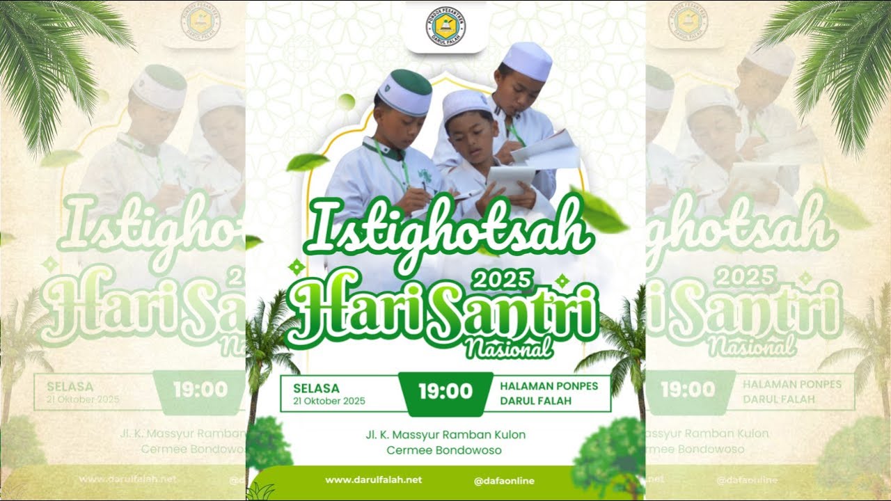 SHOLAWAT BERSAMA & ISTIGOSAH HARI SANTRI 2025
