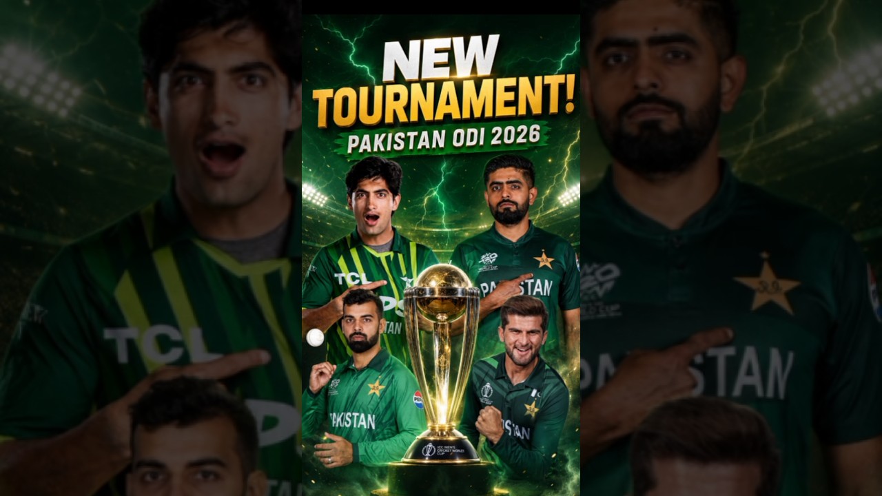 Pakistan New ODI Tournament 2026 Coming! 😱🔥 #cleanbowledofficial #pakistancricket #cricketnews