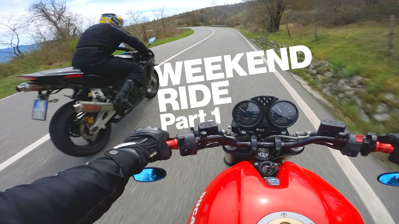 Weekend Ride | Honda CBR 600 + Ducati Monster 695 🏍️ Part. 1