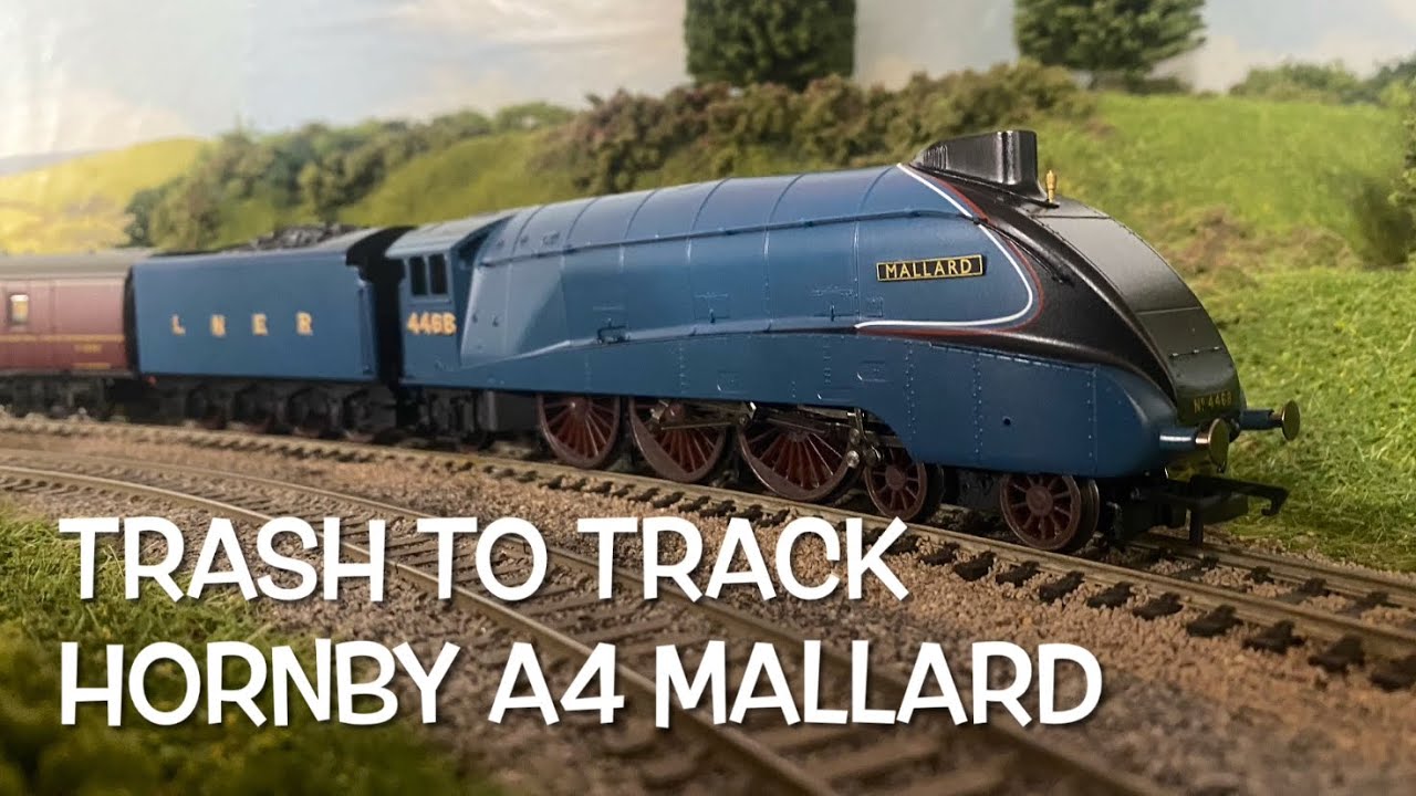 Мусор на рельсы. Эпизод 127. Hornby A4 Mallard.