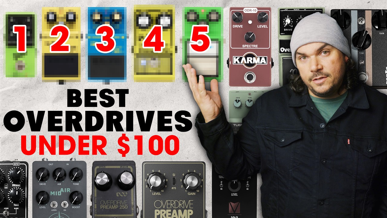 5 Irreplaceable Overdrive Pedals Under $100
