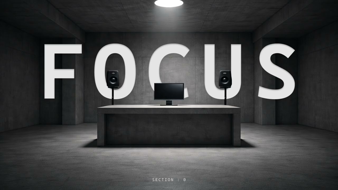FOCUS — dub techno focus mix for work (1 hour)