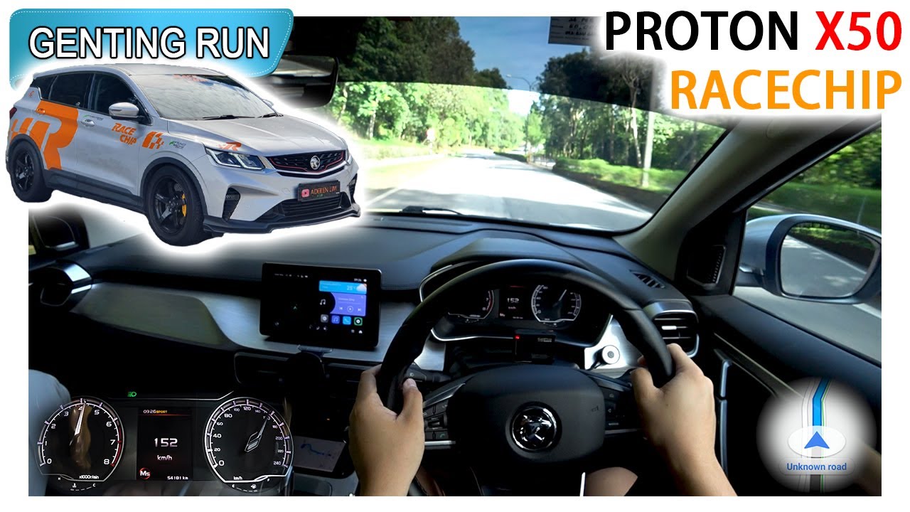 161Whp & 243Nm Proton X50 1.5T Executive | Malaysia #POV [Genting Run 冲上云霄] [CC Subtitle]