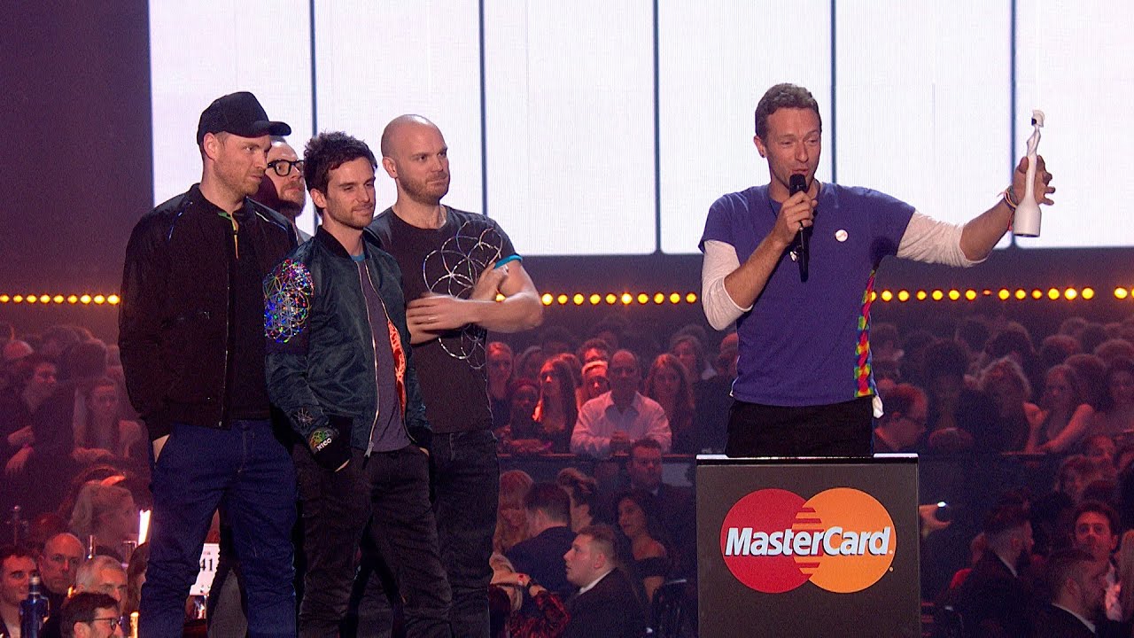 Coldplay wins British Group | The BRIT Awards 2016