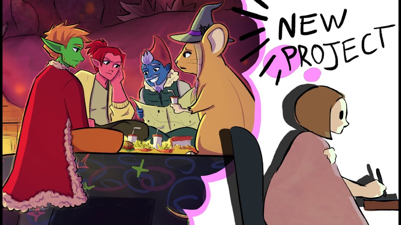 ✨️Developing a Fairy Tale Comic - Talk & Draw✨️