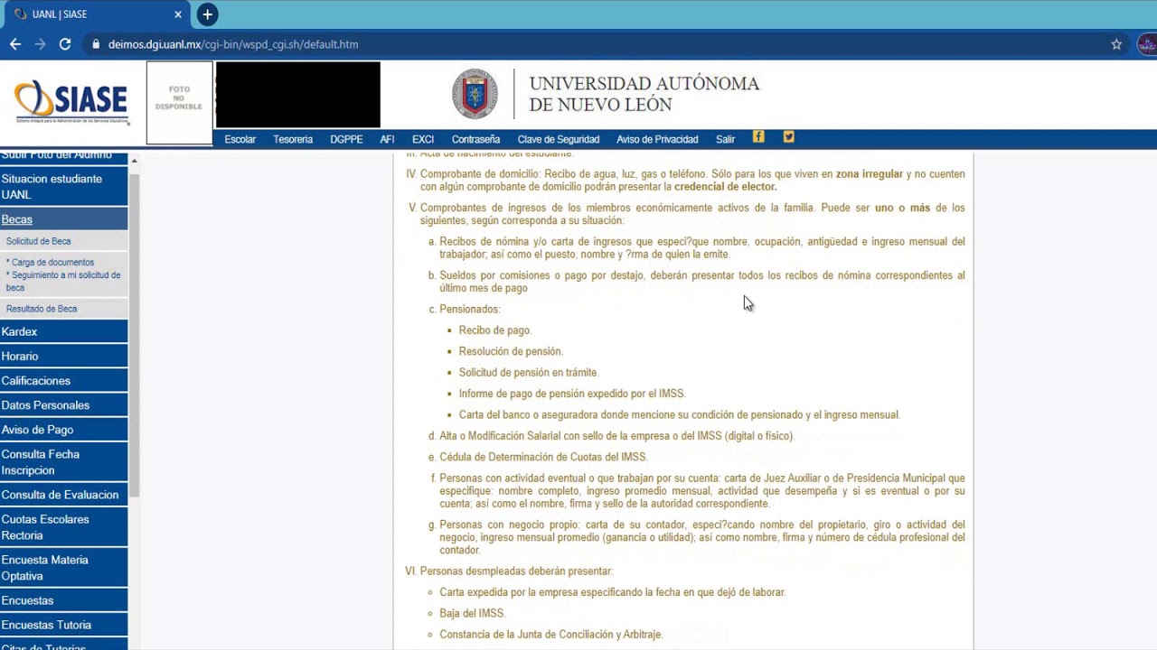 Como tramitar una beca de la uanl, rectoria