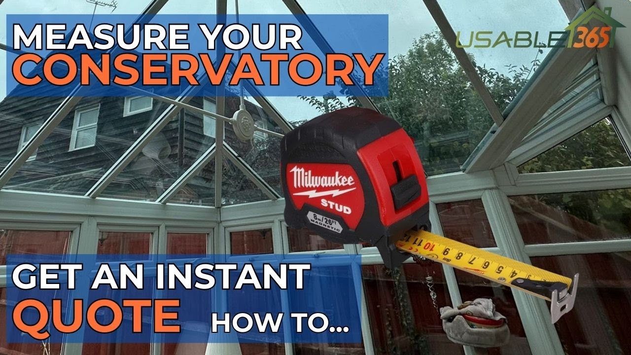 Get an Instant Conservatory Insulated Ceiling Price (How to Measure)