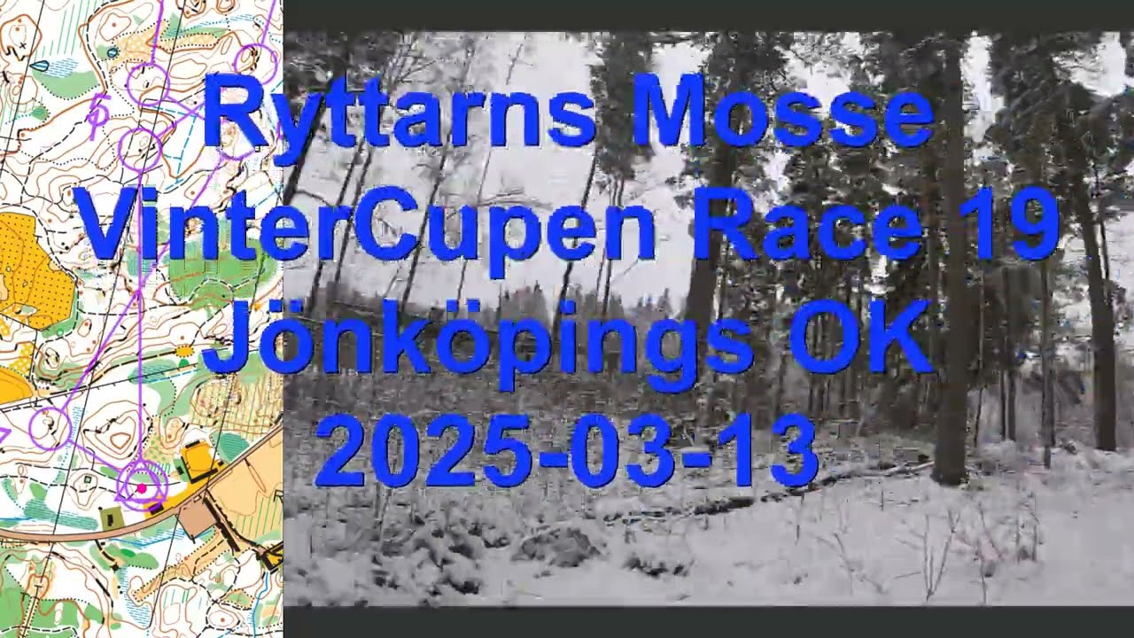 Ryttarns Mosse  VinterCupen Race 19  Jönköpings OK