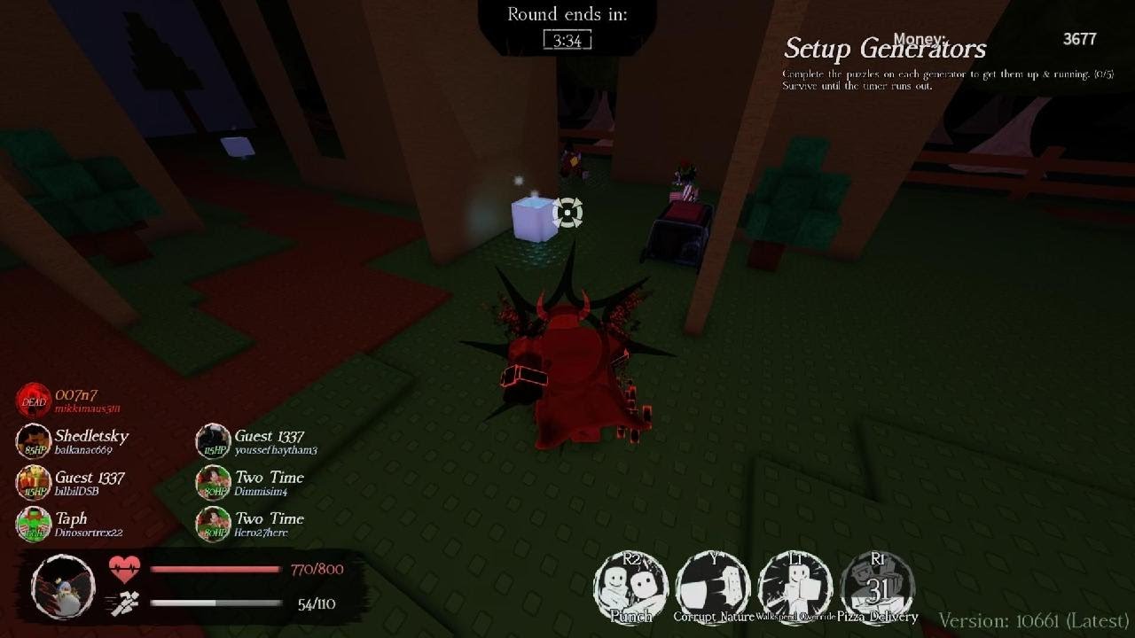 I win as killer