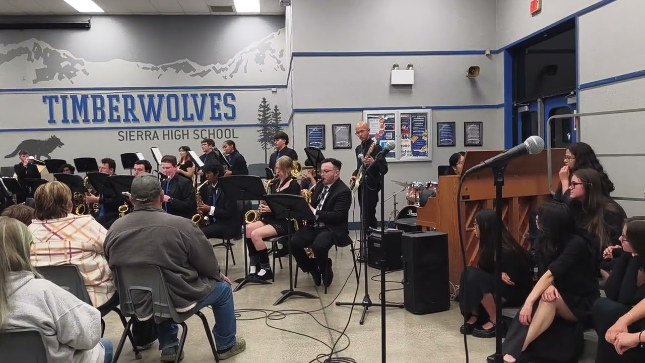 Sierra High Jazz Band  Harlem Nocturne feat  Caleb Nayaryan