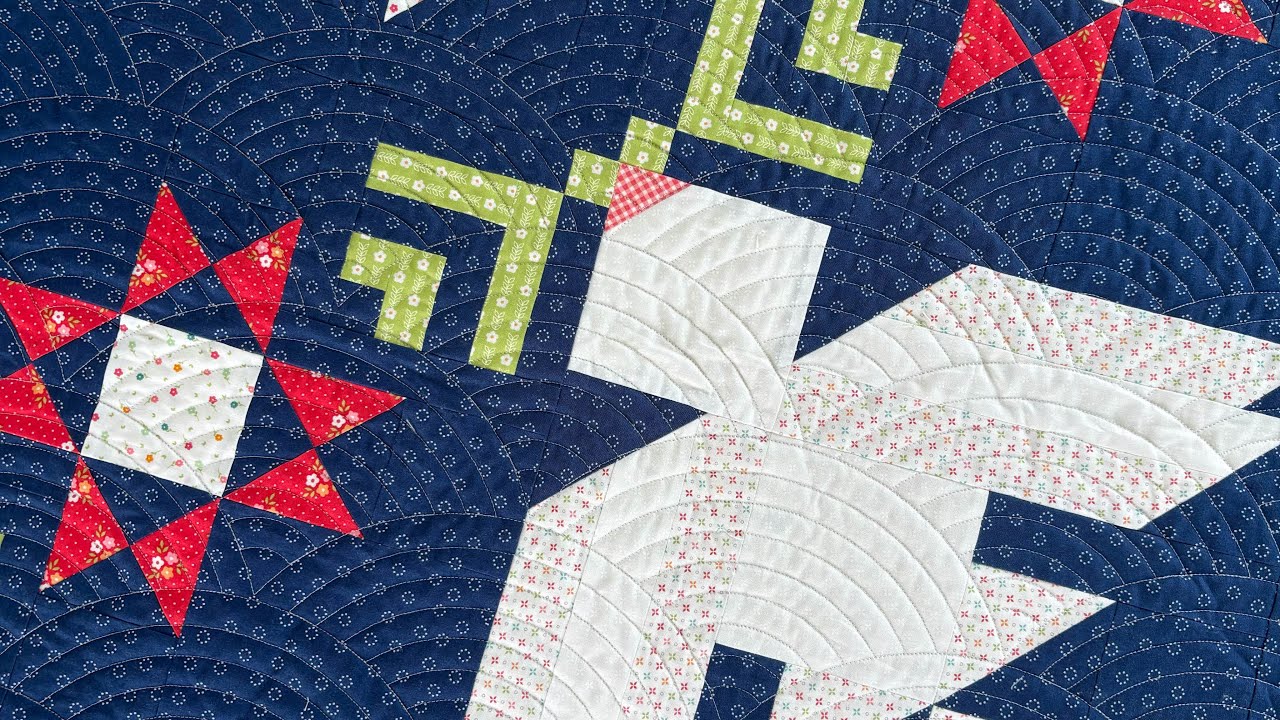 Moonbeams, Designer Mystery Quilt, Chelsi Stratton, Strawberry Lemonade, GE Designs - Video 136