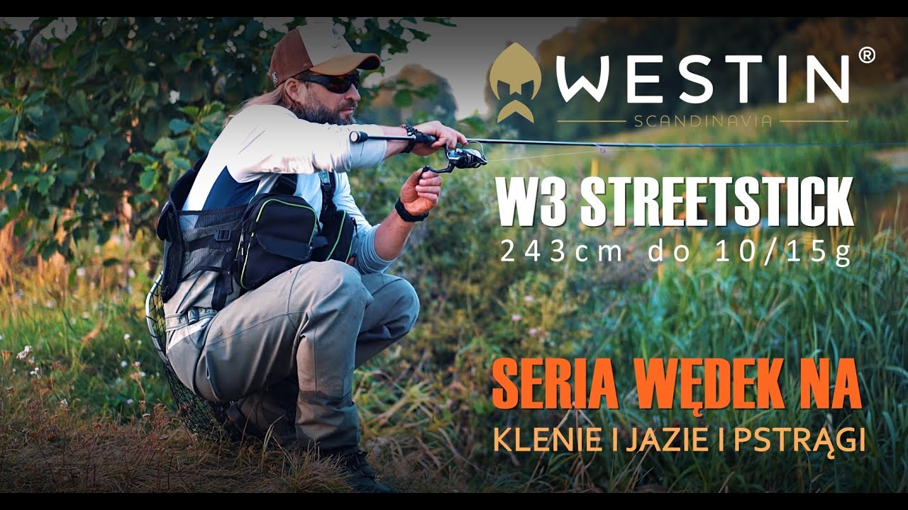 Wędka na klenie, jazie, pstrągi i okonie - W3 StreetStick 243cm do 10g/15g