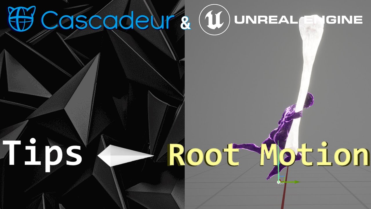 Cascadeur & UE5 Tips | Root Motion