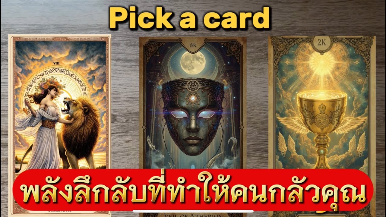 PICK A CARD I พลังลึกลับที่ทำให้คนกลัวคุณ #ดูดวงไพ่ยิปซี #tarot #pickacard