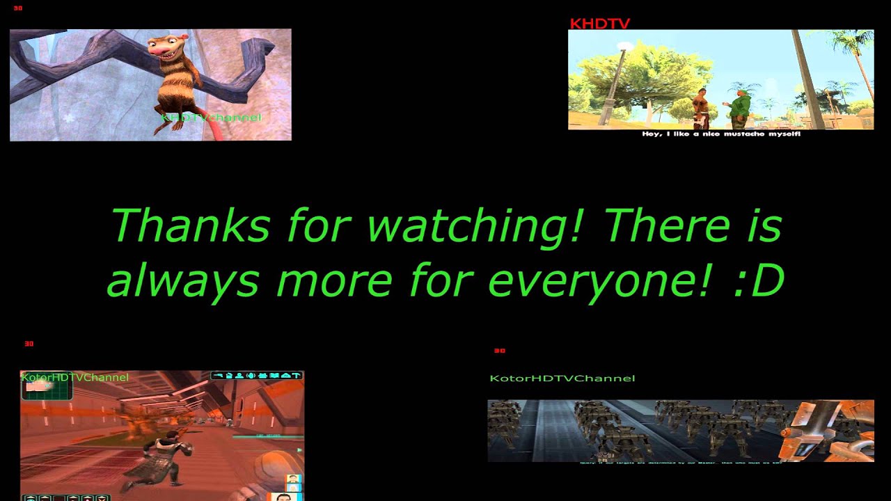 KotorHDTVChannel 2016 Outro (FULL version)