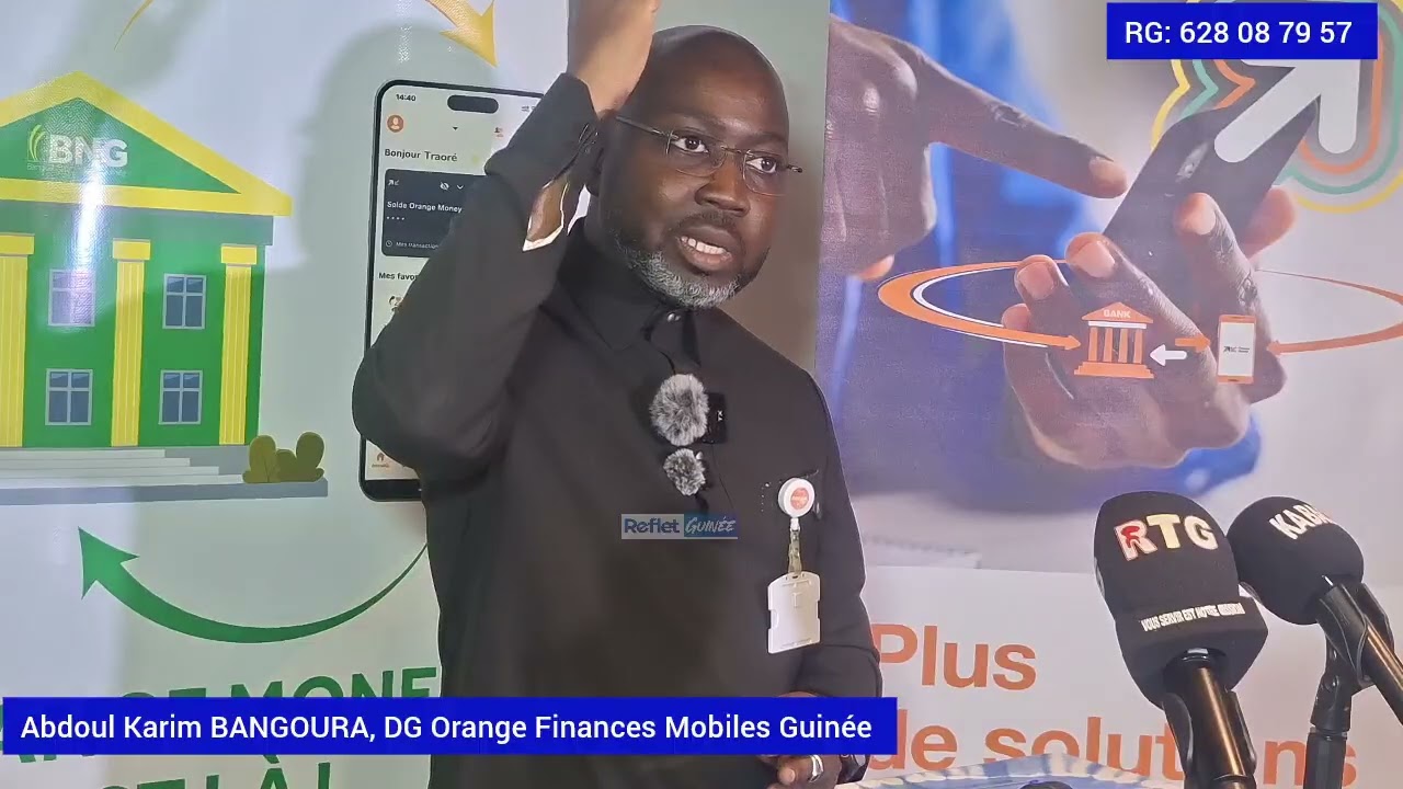 Difficultés liées au retrait Orange money: le DG Orange Finances Mobiles Guinée se prononce 