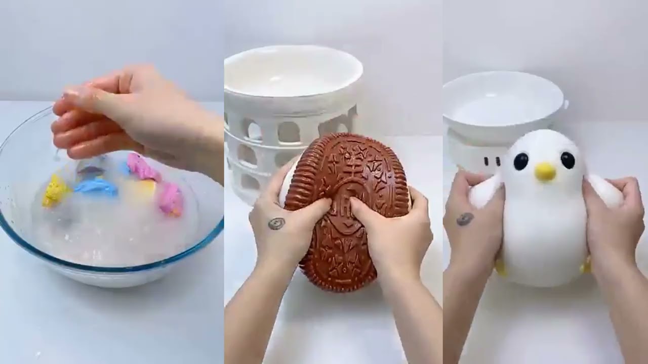 SATISFYING SQUISHY ASMR #satisfying #squishytoys #relax #softtoys #asmr
