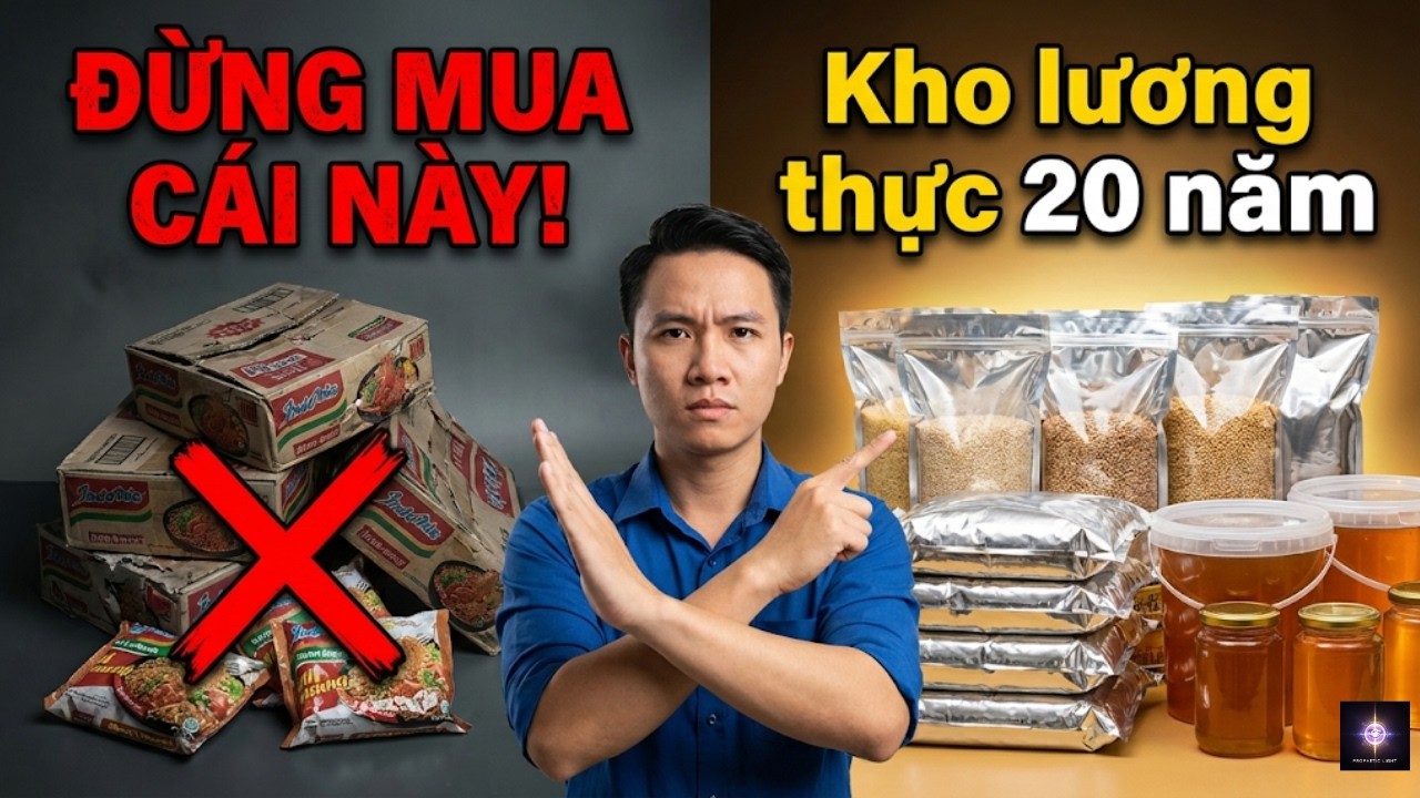 [BÁO ĐỘNG 2026] Đừng Mua Mì Tôm! Top 10 Thực Phẩm [BẤT TỬ] Phải Tích Trữ Ngay Lập Tức