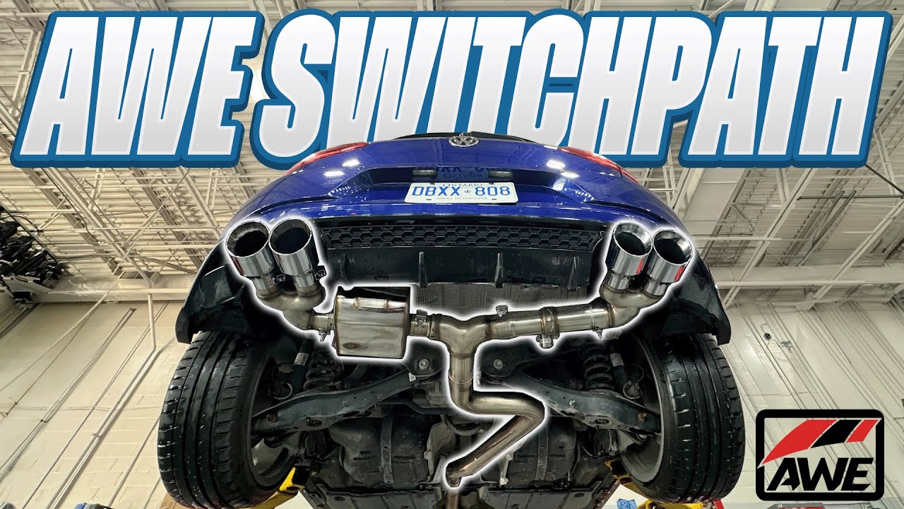 САМЫЙ ГРОМКИЙ выхлоп для вашего Golf R! (Установка выхлопной системы AWE SwitchPath)