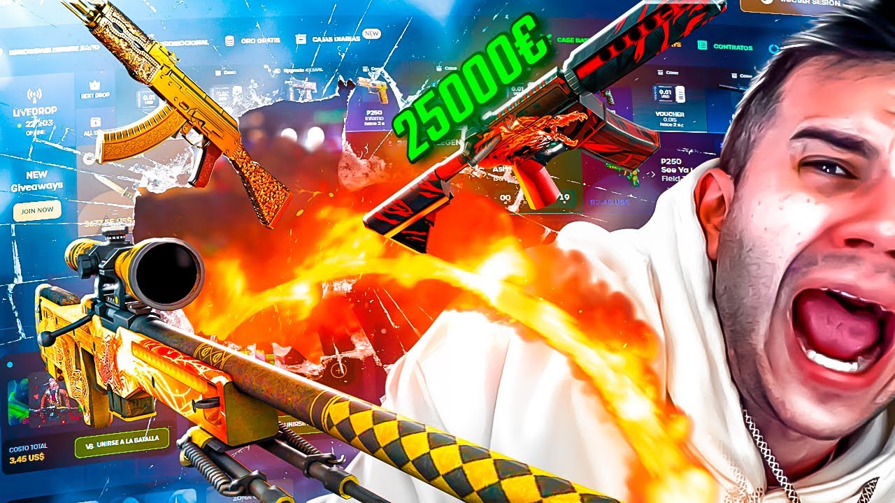 KEYDROP SE HA VUELTO LOCO!!! *SKINS DE +25.000$*