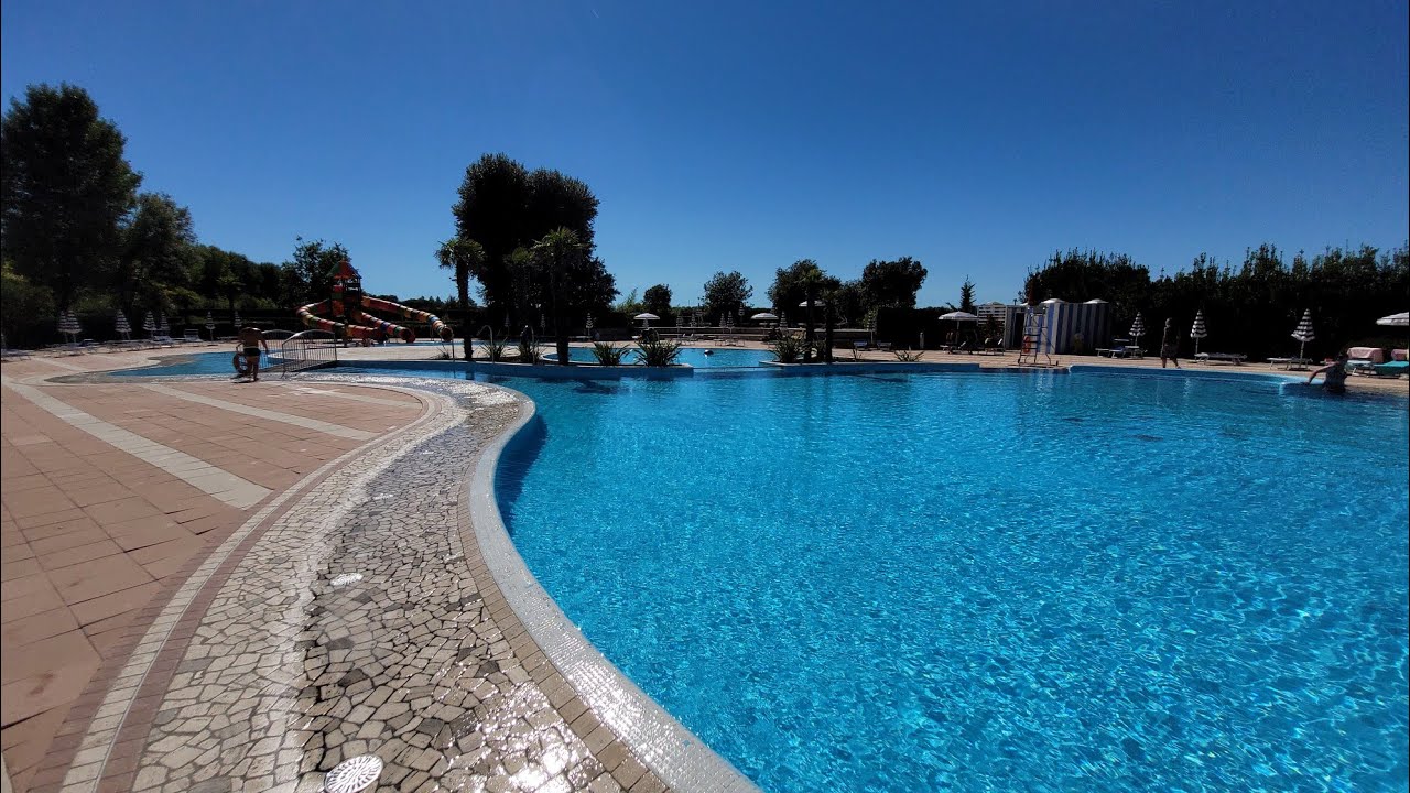 Patrzcie jaki basen mamy! Camping Laguna Village Caorle Venice Italy / Włochy Wenecja / vanlife