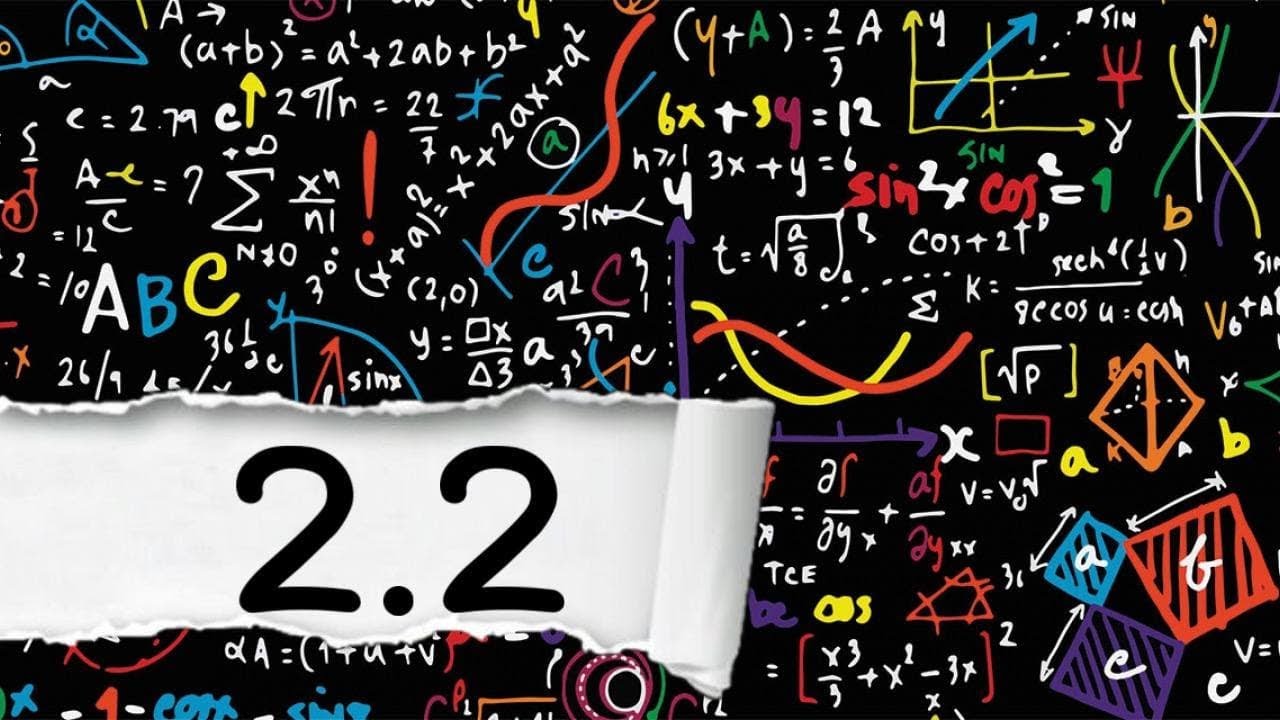Calculus | limits of a function (2.2)