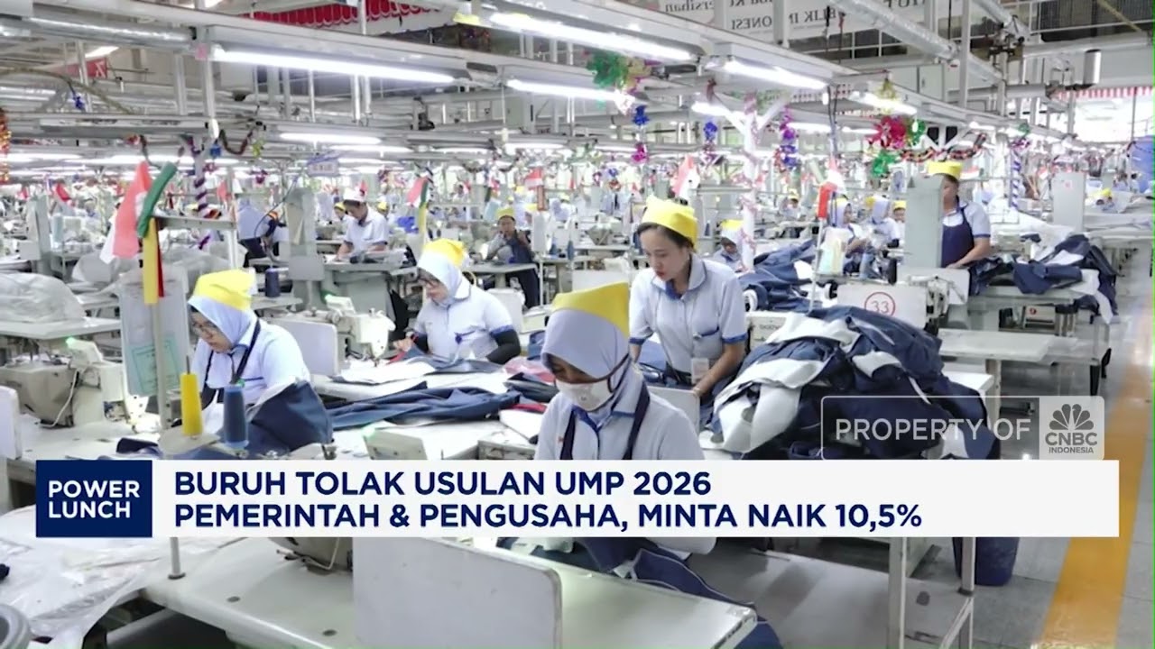 Buruh Tolak Usulan UMP 2026 Pemerintah & Pengusaha, Minta Naik 10,5%