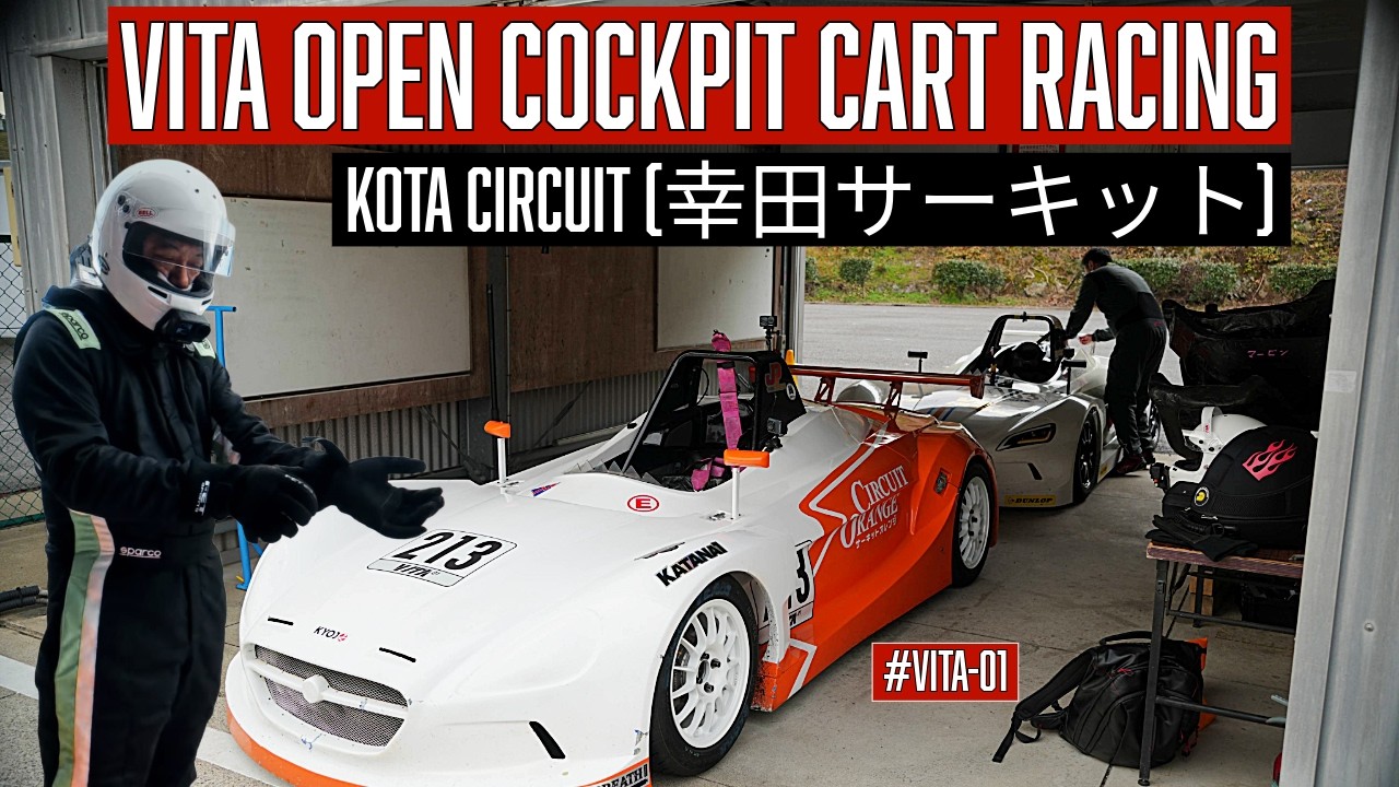 The Most Raw Driving Experience in Japan? | VITA-01 Track Day at Kota Circuit