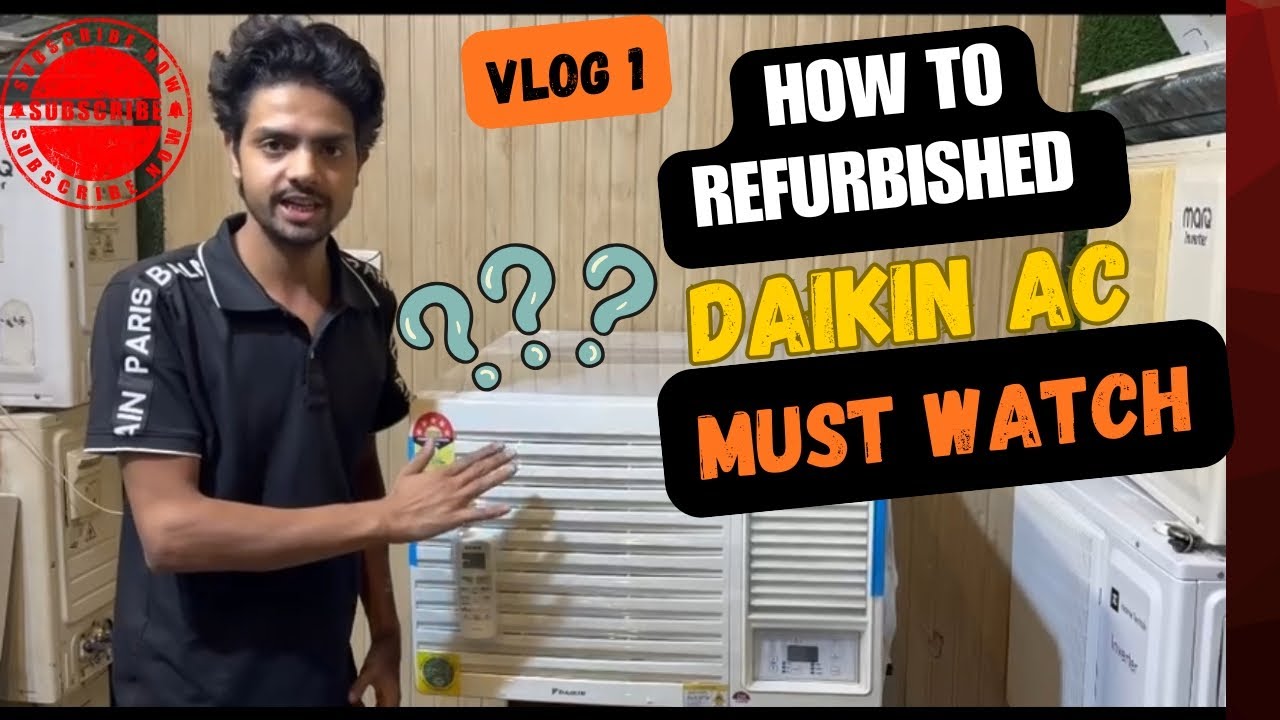 Daikin window ac kaise naye jaisa karen must watch keep supporting guyz