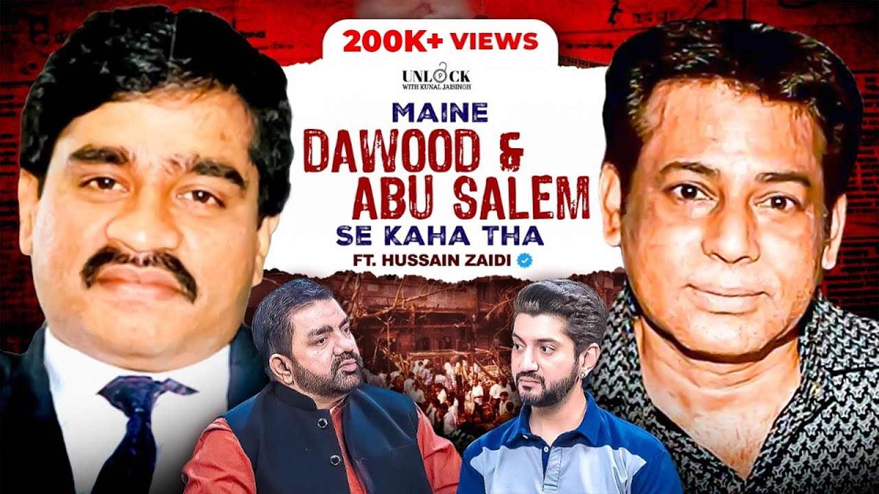 Dawood, Abu Salem Aur Bollywood Ke Underworld Connections|S.Hussain Zaidi Ep04@KunalJaisinghOfficial
